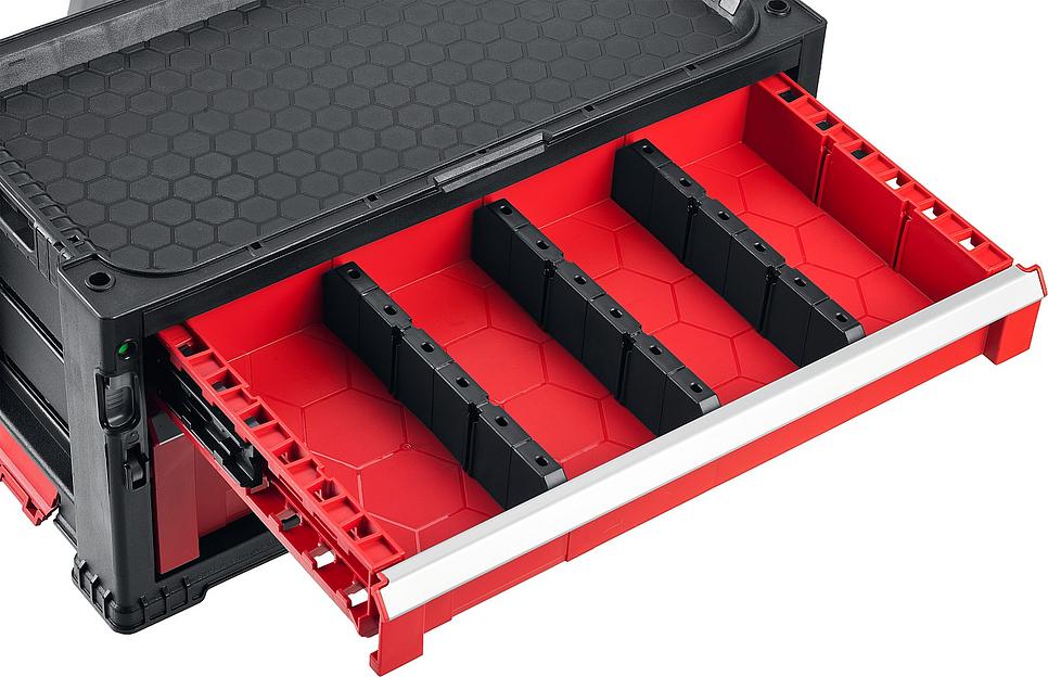 KETER DRAWER-2, 562 х 289 х 262 мм, (22″), ящик с 2 выдвижными полками (38382-2) фото 2