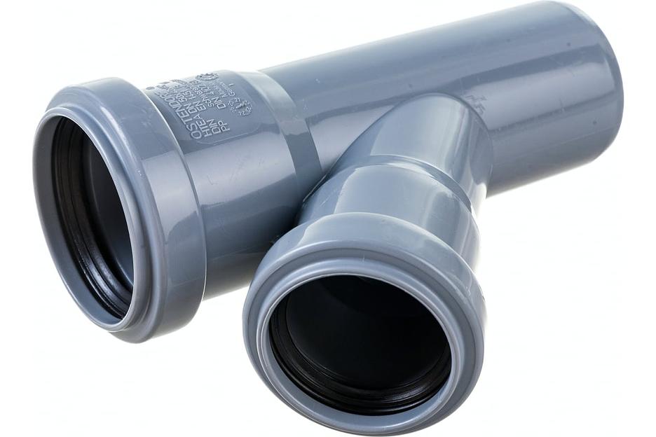 Тройник канализационный 45 град. 50х40 фото 2
