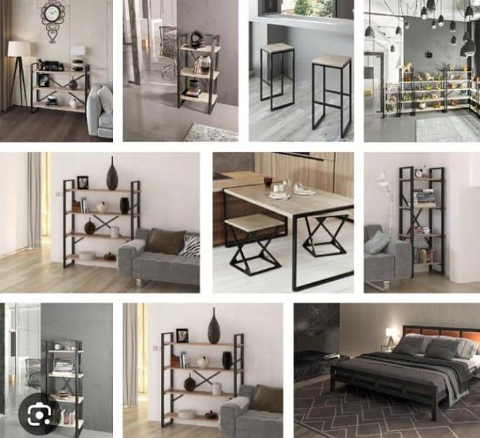 Лофт-мебель из металла под заказ фото 1