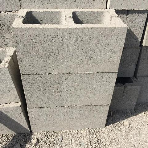 Сплитерный блок серый, гладкий 390х190х100 мм фото 1