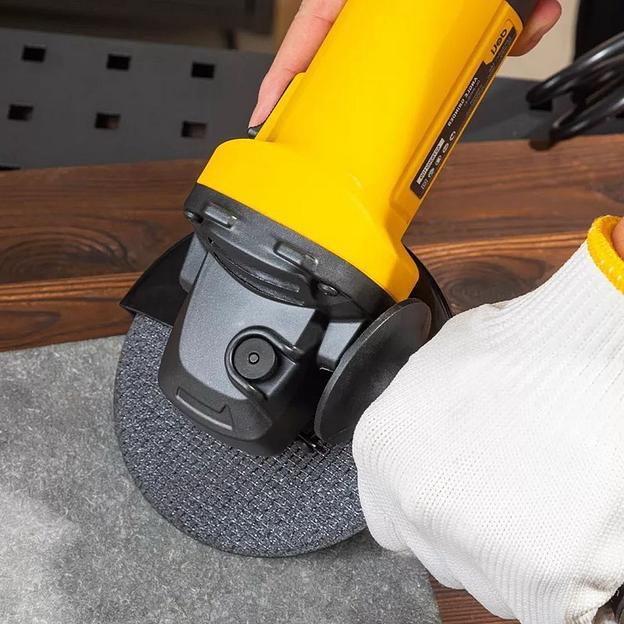 Угловая шлифмашина сетевая Deli DL-JM125-E1 (900Вт, 125мм, 12000об/мин, картон) фото 8