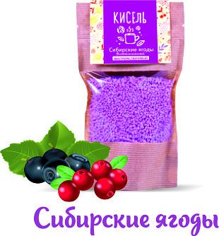 Кисель сухой витаминизированный АлтайПлод «Сибирская ягода» 140 г ОПТ фото 1