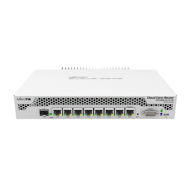 Роутер MikroTik CCR1009-7G-1C-PC 10/100/1000BASE-TX фото 1