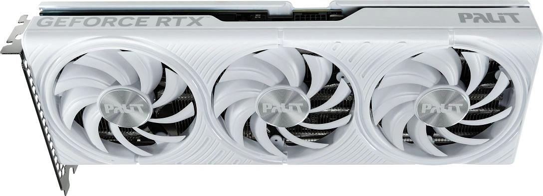 Видеокарта Palit PCI-E 5.0 PA-RTX5070 WHITE OC NVIDIA GeForce RTX 5070 12Gb 192bit GDDR7 2325/28000 HDMIx1 DPx3 HDCP Ret фото 4