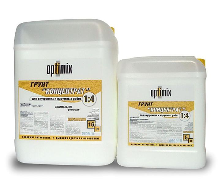 Грунтовка Концентрат «Оптимикс» 1 л фото 1