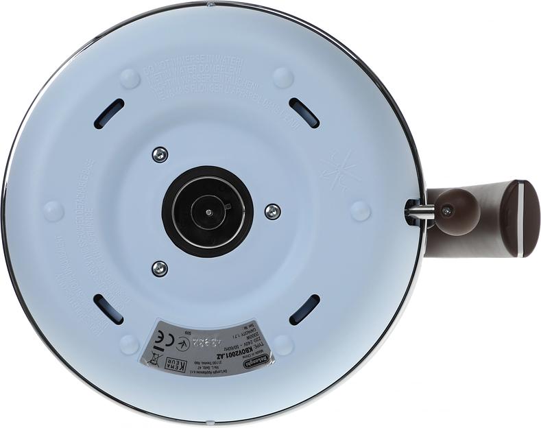 Чайник электрический Delonghi KBOV2001.AZ 1.7л. 2000Вт голубой корпус: металл/пластик фото 9