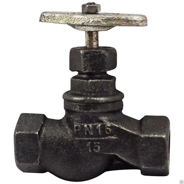 Клапан Запорн Чугун 15кч18п для труб фото 1