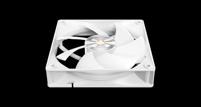 Вентилятор для корпуса Ocypus Delta F12 WH, 120x120x25mm, 4-PIN PWM, 500-2000 RPM, 29 DBA MAX, HYDRO BEARING фото 4