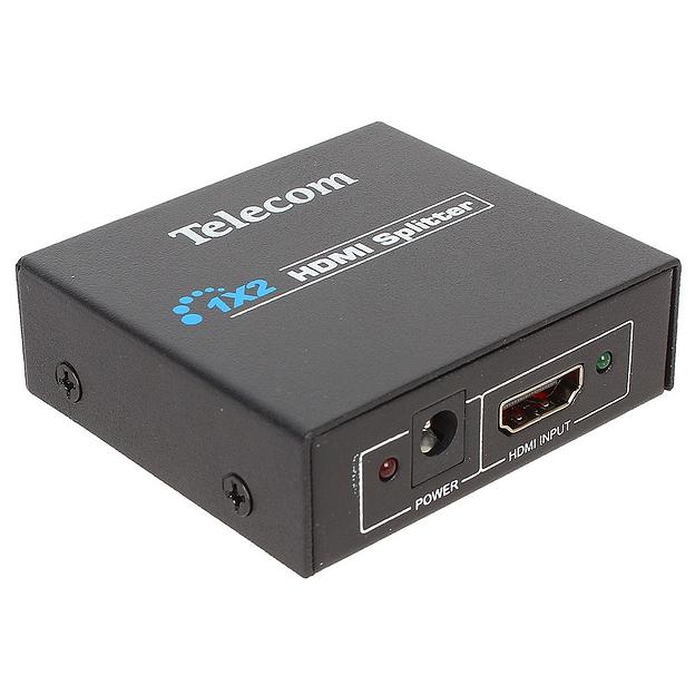 Telecom Разветвитель HDMI 1=>2, каскадируемый, 1.4v+3D [6937510891573] фото 1