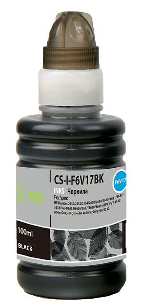 Чернила Cactus CS-I-F6V17BK №123 черный 100мл для HP DeskJet 1110/1111/1112/2130/2131/2132 фото 1