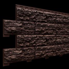 Фасадная панель Доломит,Скалистый риф люкс, Гавана фото 1