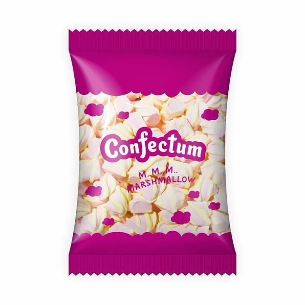 Маршмеллоу Confectum «Funny Springs» с ароматом клубники 2х600 г ОПТ фото 1