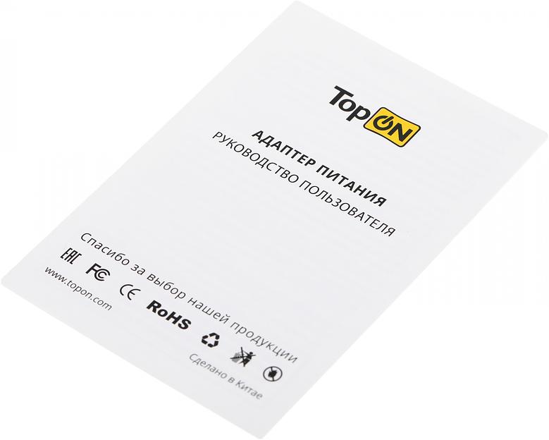 Блок питания TopON 90944 60W 16.5V-16.5V 3.65A от бытовой электросети фото 7