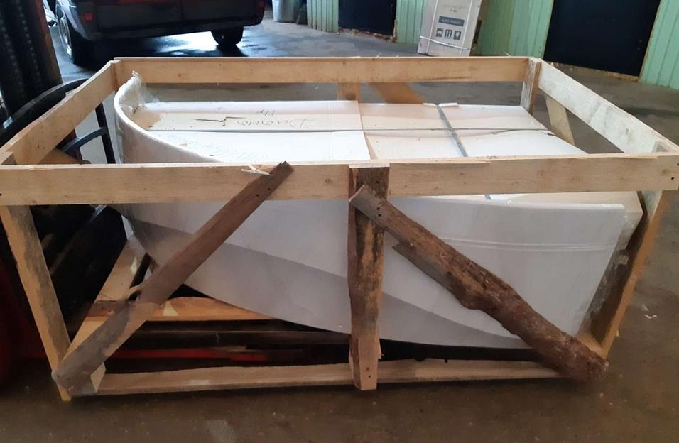 Мраморная ванна Castone «Диана» левосторонняя фото 8