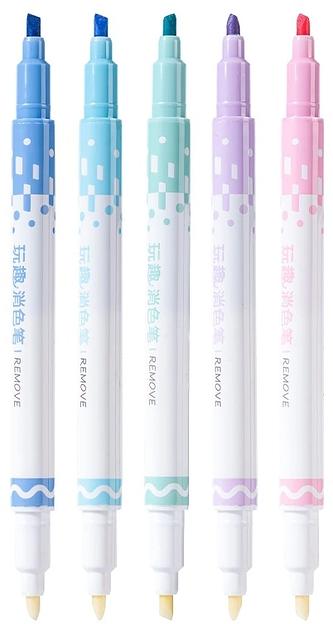 Набор текстовыделителей Deli SK216 скошенный пиш. наконечник 5цв. ассорти коробка картонная (5шт.) фото 1