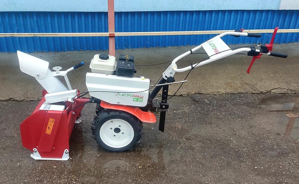 Снегоуборочная приставка «Агромаш» для мотоблоков фото 7