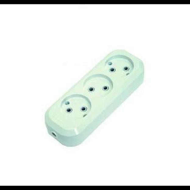 Колодка удлинителя 3-м без заземл. Makel MGP121 фото 1