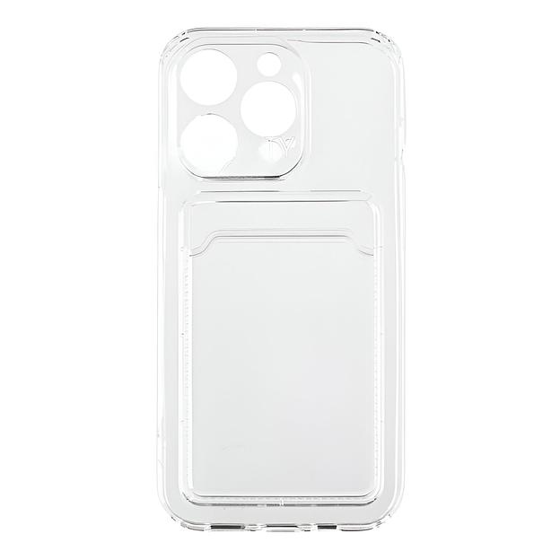 Силиконовый чехол для iPhone 14 Pro, карман для карт ОПТ фото 1