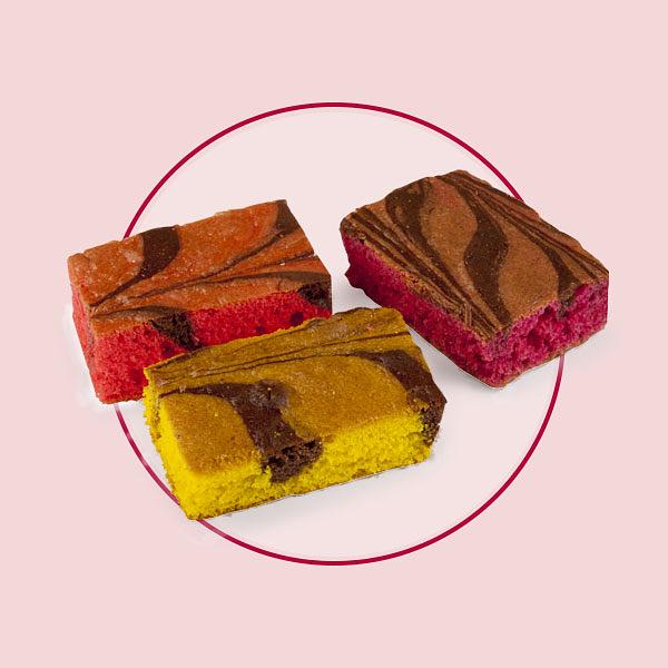 Сдоба «Фигурный бисквит Радуга» с ароматом апельсина, 2,5 кг, опт фото 1