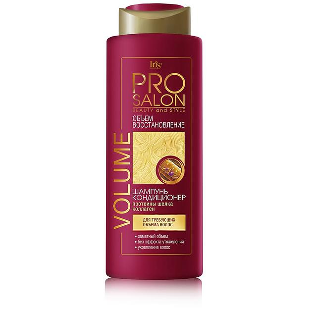 Iris cosmetic prosalon prosalon шампунь - кондиционер объем и восстановление 400мл фото 1