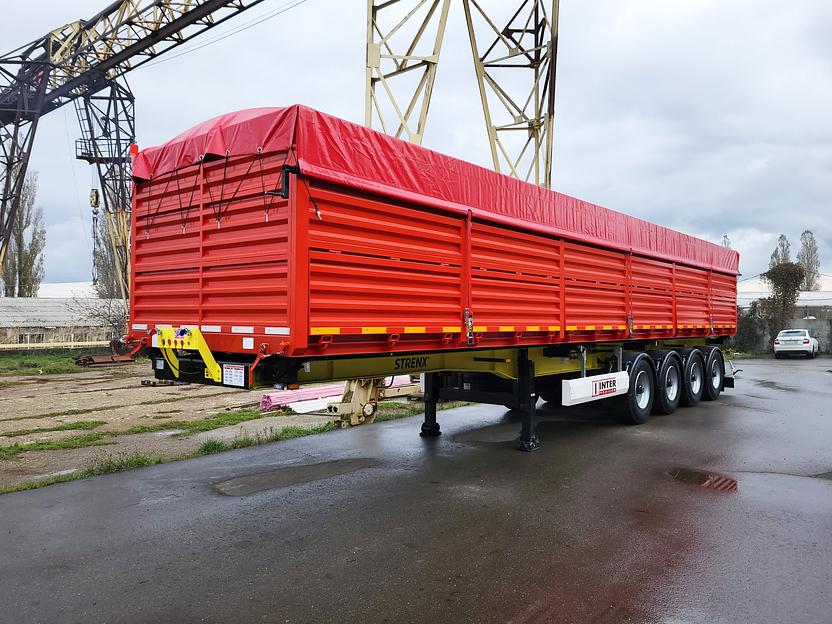 Полуприцеп зерновоз самосвальный четырехосный премиум фото 1