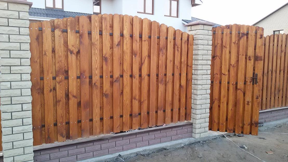 Заборы из дерева опт фото 2