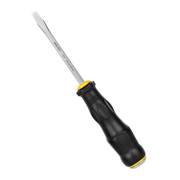 Шлицевая отвертка со сквозным хвостовиком (ударная) Deli DL6270041 SL6x100 фото 2