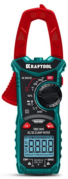 KRAFTOOL KC-300DC Цифровые токовые клещи (59830) фото 1