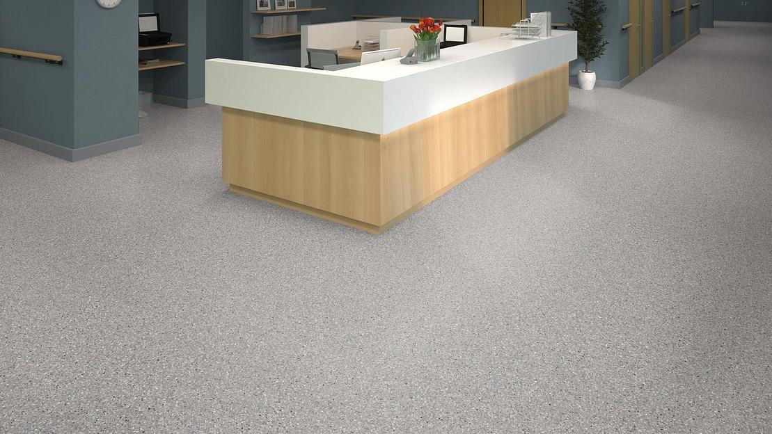 Коммерческий гомогенный линолеум однослойный для помещений с высокой проходимостью класс 34-43 ОПТ фото 8