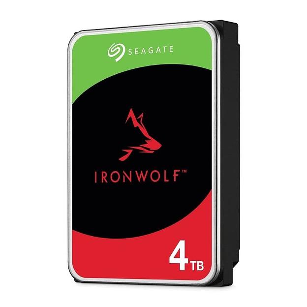 Жесткий диск Seagate SATA-III 4Tb ST4000VN006 Ironwolf (5400rpm) 256Mb 3.5" фото 1
