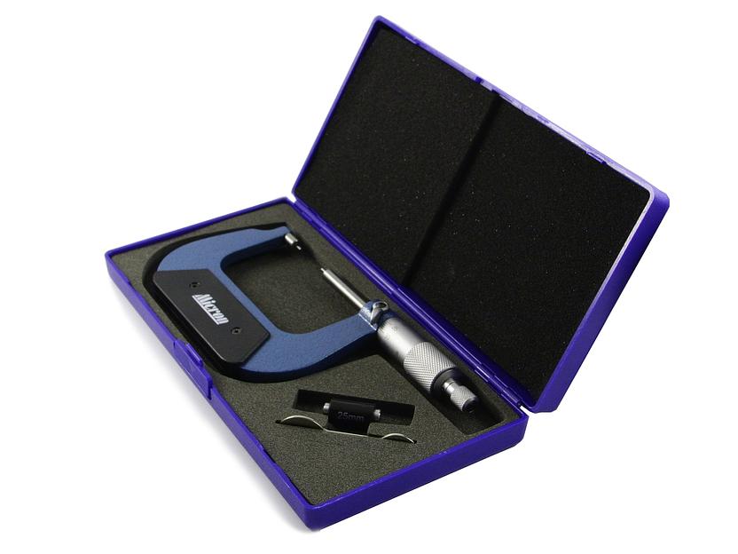 Микрометр с мал.изм.губ. МК-МП- 50 0,01 с калибр. МИК с поверкой фото 6