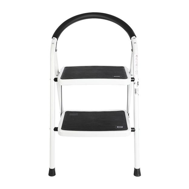 Стремянка Deli Стремянка стальная двухступенчатая Deli DL509012 макс.высота 460мм, до 150кг, ступени 360x270мм фото 2