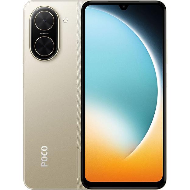 Смартфон POCO C71 4+128Gb золотистый (MZB0K2PRU) фото 1