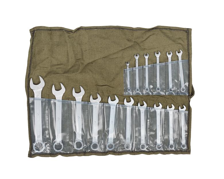 Набор ключей комбиниров.16шт. (6-27) брез.сум. КЗСМИ с поверкой фото 2