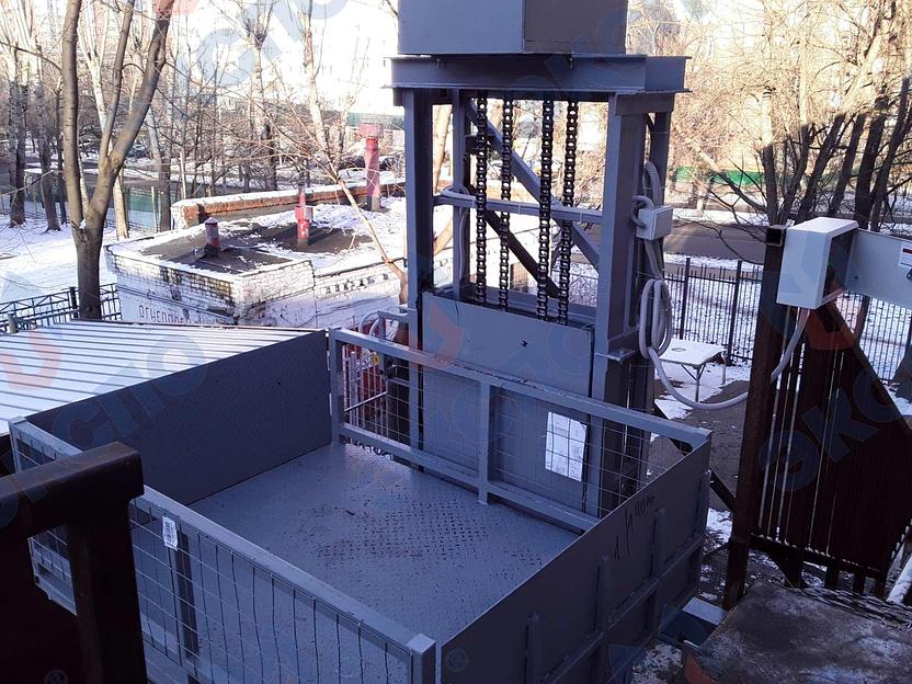 Типовой мачтовый грузовой подъёмник «Муравей» фото 4