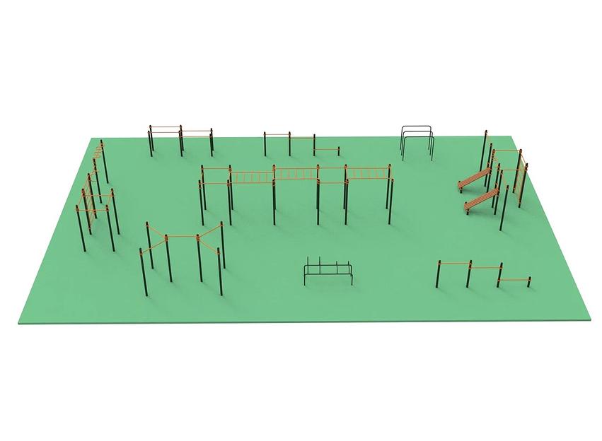 Воркаут площадка DLG «WP-3028» фото 1