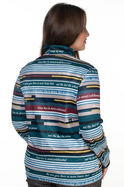 Джемпер женский  4057/06/Пудровый, бордовый  фото 6