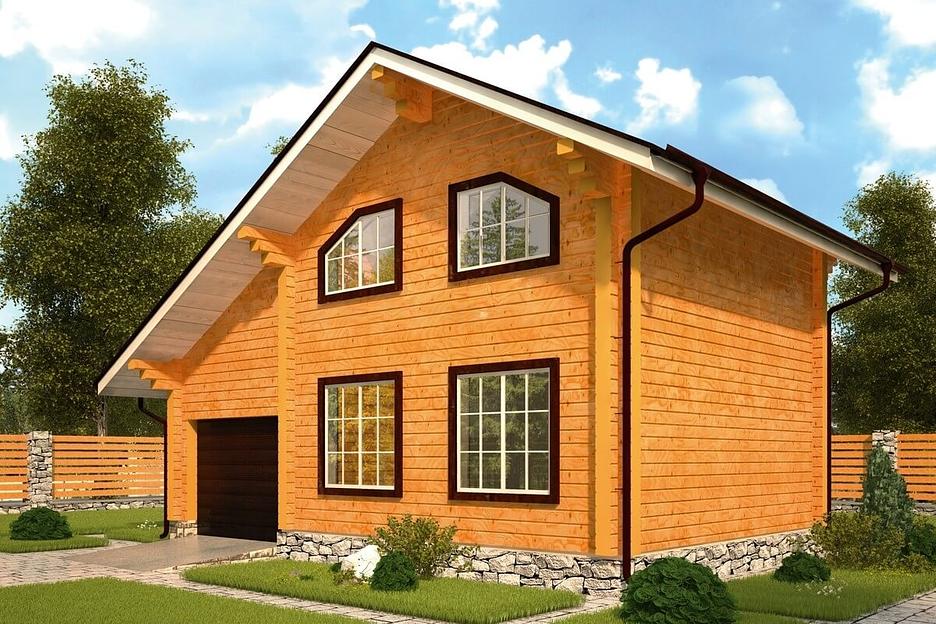 Проект дома из бруса «Виндзор» фото 3