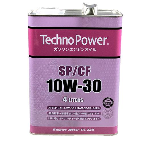 Масло 10W30 SP/CF Techno Power Oil 4л (TP-SPCF10W30-4) фото 1