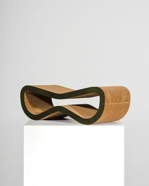 Когтеточка Слим с деревянным ободком, Эбен, опт  фото 2