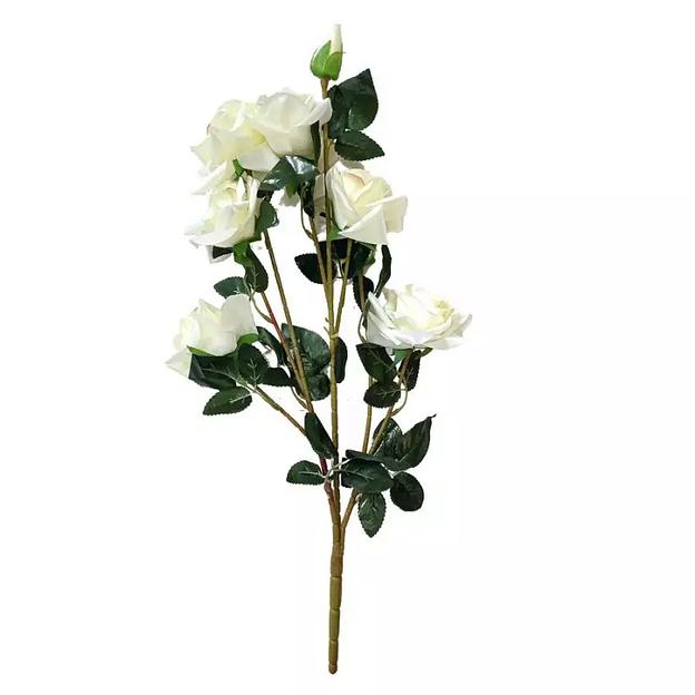 Букет тройная ветка с 6 головками и 2 бутонами 70см фото 6