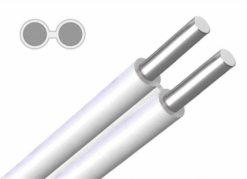 Провод установочный плоский Казэлектромаш АППВ 2×4 ОПТ фото 1