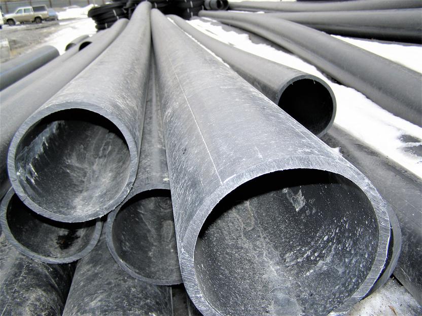 Труба ПНД 315x18.7 мм техническая фото 3