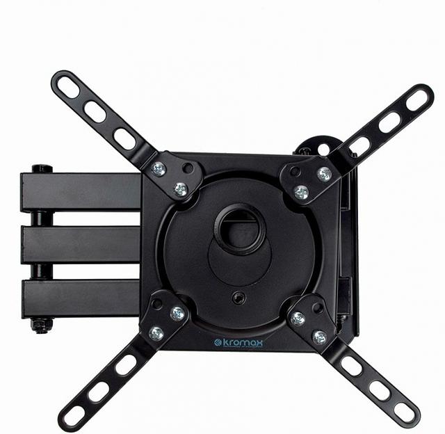 Кронштейн для телевизора Kromax DIX-14 черный 15"-42" макс.20кг настенный поворотно-выдвижной и наклонный фото 2
