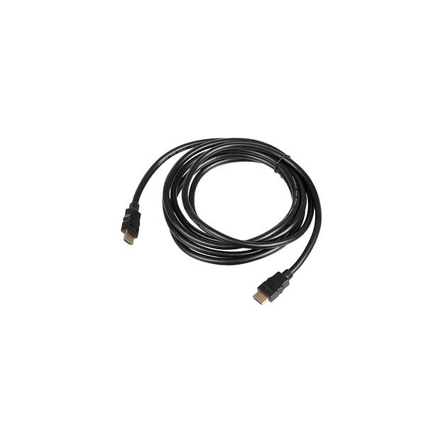 Кабель соединительный аудио-видео HDMI (m) - HDMI (m), ver 1.4, 3м, GOLD, черный [1497547] фото 1