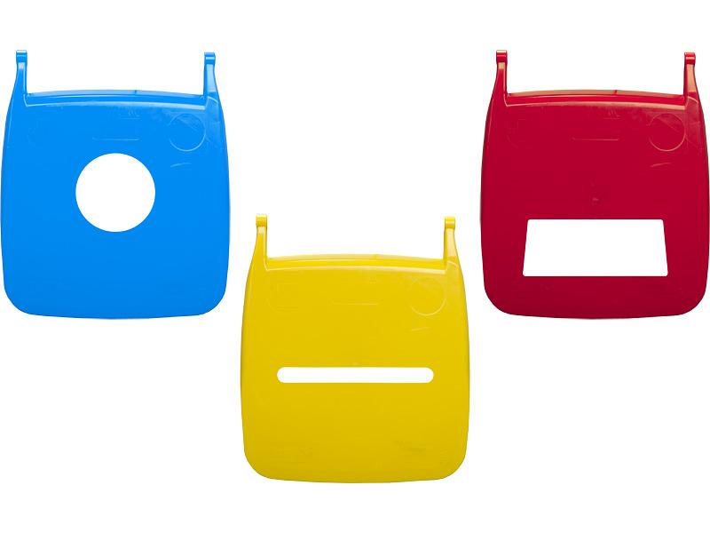 Мусорный контейнер 120л.  серый фото 2