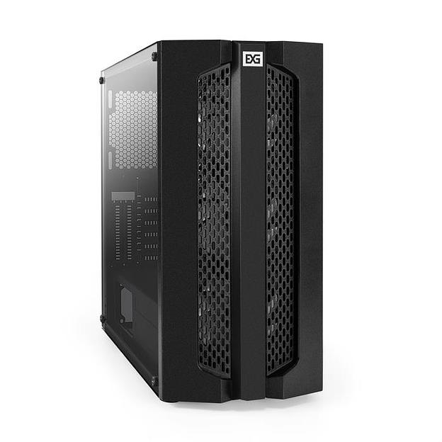 Exegate EX294966RUS Корпус Miditower ExeGate EVO-9205 (ATX, без БП, с окном, 1*USB+1*USB3.0, аудио, 3 вент. 12см с RGB подсветкой) фото 2