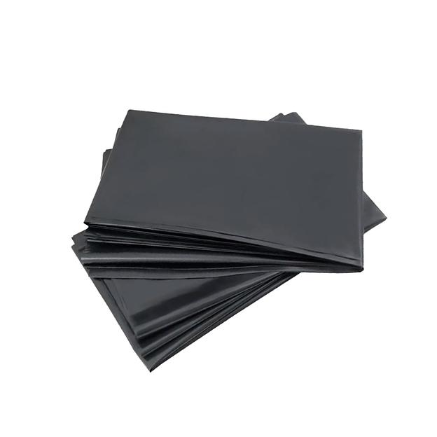 Мешок для мусора 120 л. 70*110 см. 50 мкм черный в пластах (50шт) /1/200/ фото 1