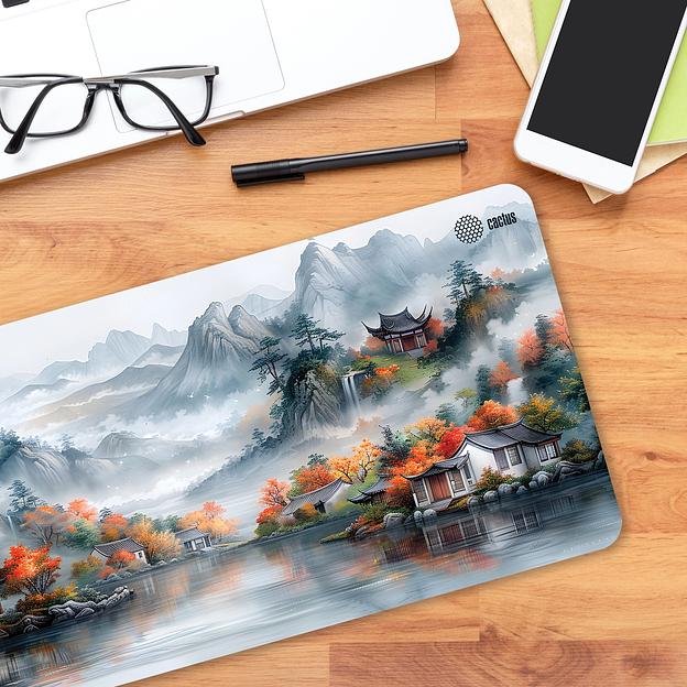 Коврик для мыши Cactus Beautiful nature 900x400x4мм (CS-MP-JAC01XXL) фото 3