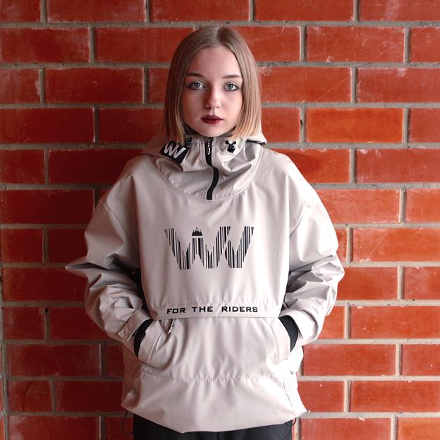 Сноубордический анорак Code Beig бежевый ОПТ фото 7